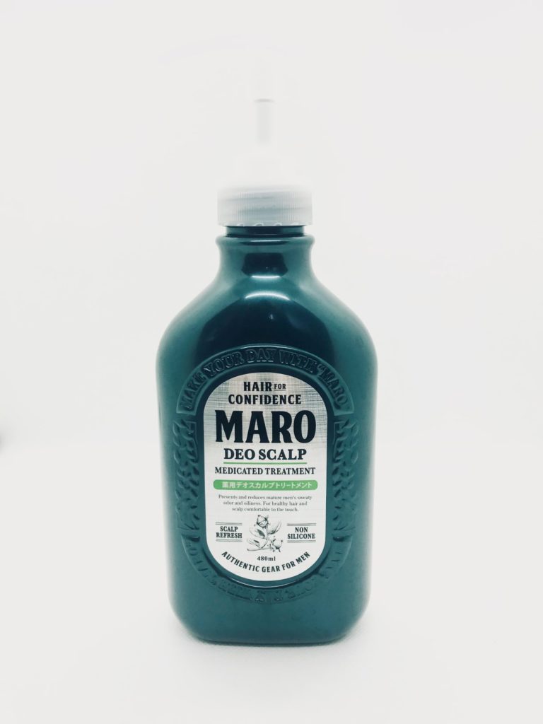 Maro マーロ の薬用デオスカルプトリートメントを使ってみた感想と評価レビュー きれいめ For Men